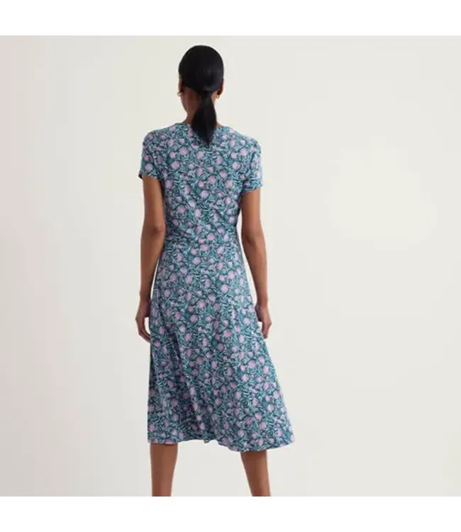 SEASALT CORNWALL •• Pier view dress | Pin cushion protea storm