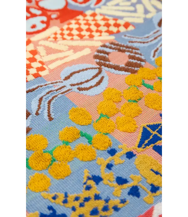 FOEKJE FLEUR •• Beach towel #119 odette's day at the beach