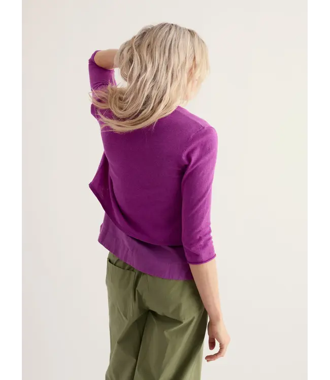 SEASALT CORNWALL •• Vanessa cardigan | Dark wild orchid