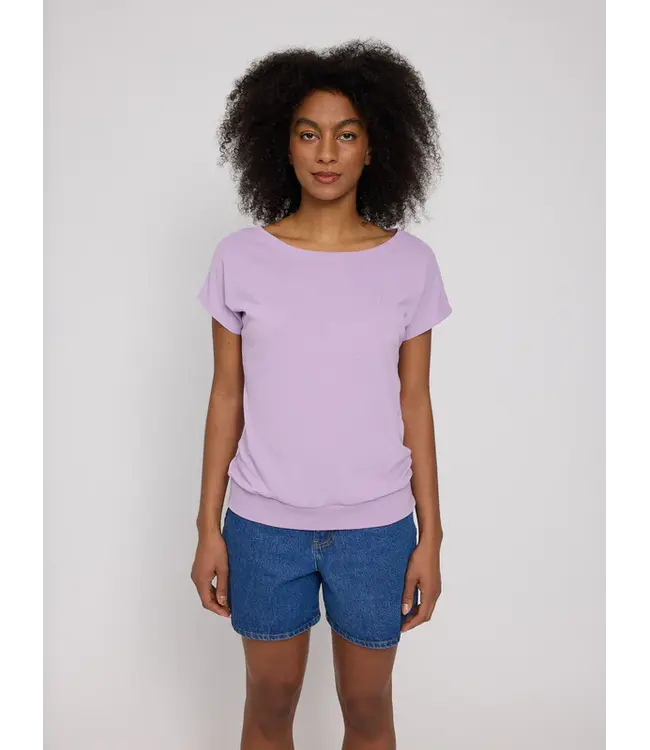 MAZINE •• Jersey Knit Top | Orchid