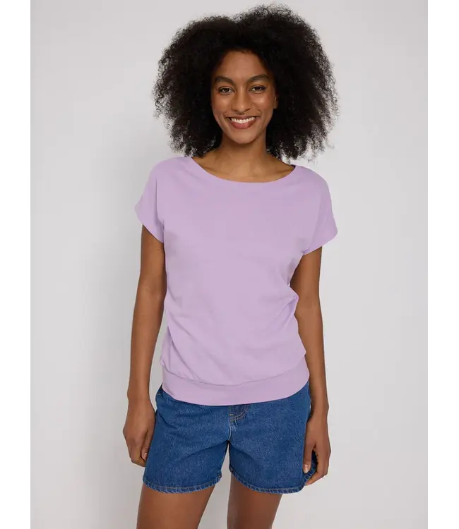 MAZINE •• Jersey Knit Top | Orchid