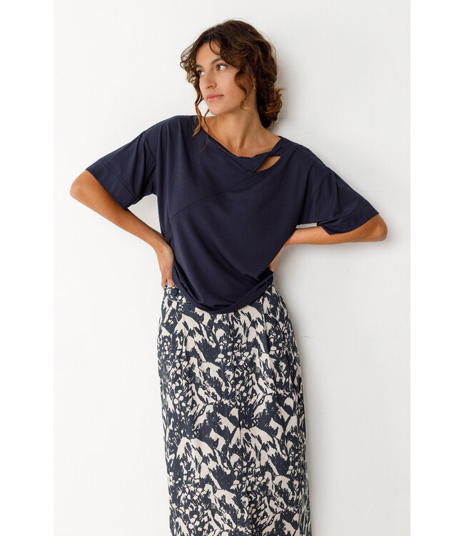 SKFK •• Amara t-shirt | Navy