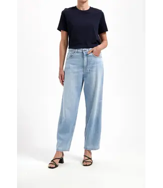 MUD Jeans •• Brooke high barrel flow | Stone vintage