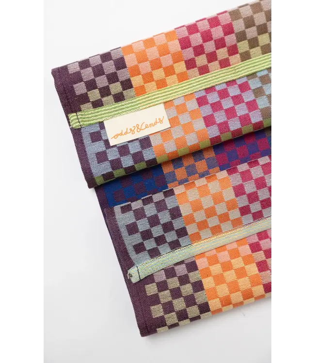 FOEKJE FLEUR •• Tea towel #136B checkered check