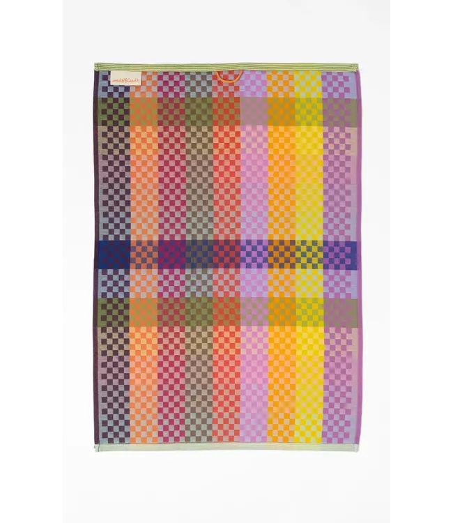 FOEKJE FLEUR •• Tea towel #136B checkered check