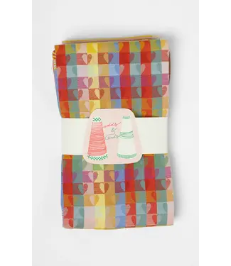 FOEKJE FLEUR •• Tea towel & kitchen towel #115 other half