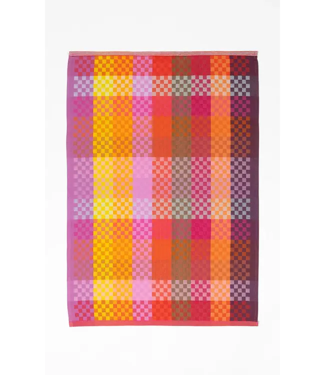 FOEKJE FLEUR •• Tea towel #136A checkered check