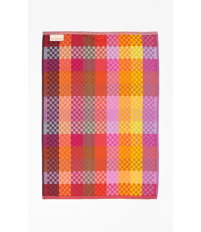 FOEKJE FLEUR •• Tea towel #136A checkered check