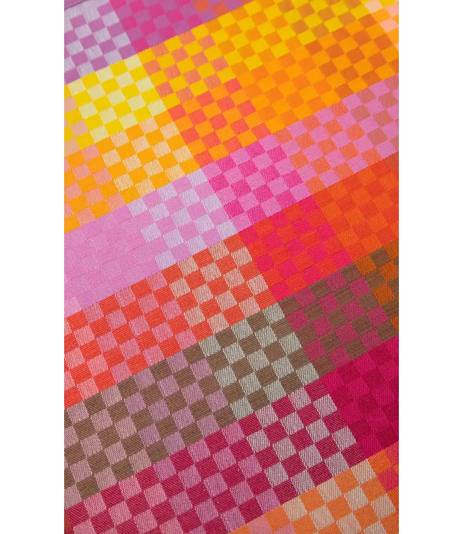 FOEKJE FLEUR •• Tea towel #136A checkered check