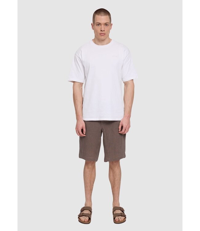 MAZINE •• Linnen bermuda Shorts | grey brown