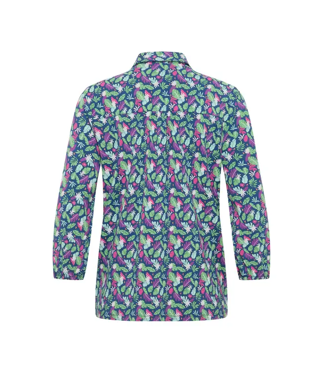 Tranquillo •• Jersey blouse Kaaty | Tropical