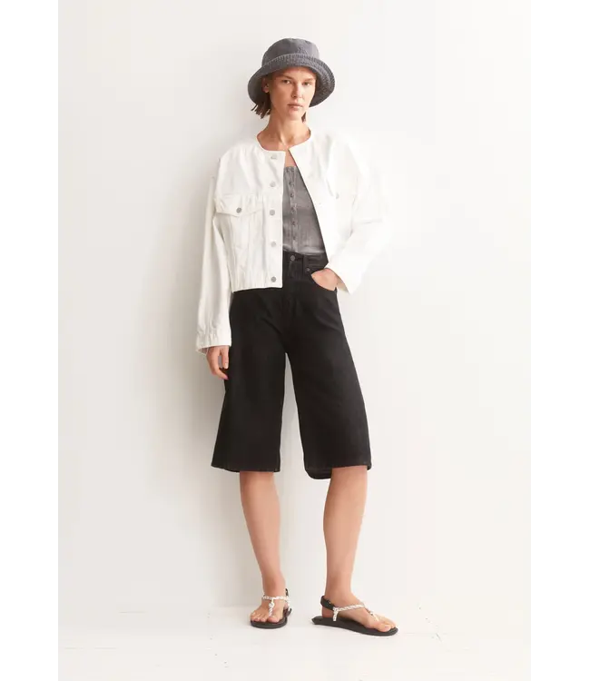 ARMEDANGELS •• City denim high waist short | Toluca