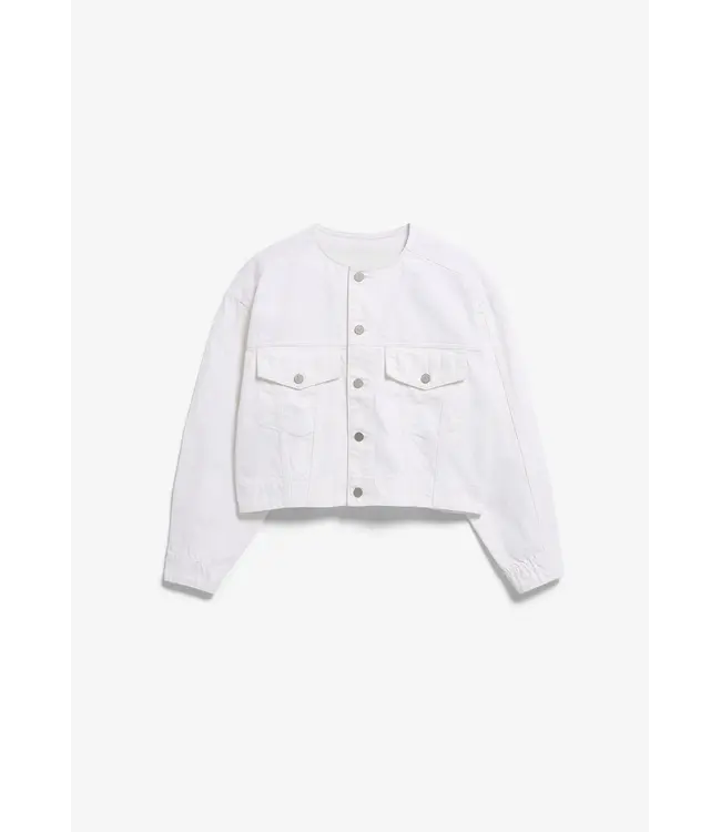 ARMEDANGELS •• Loose denim jacket | White