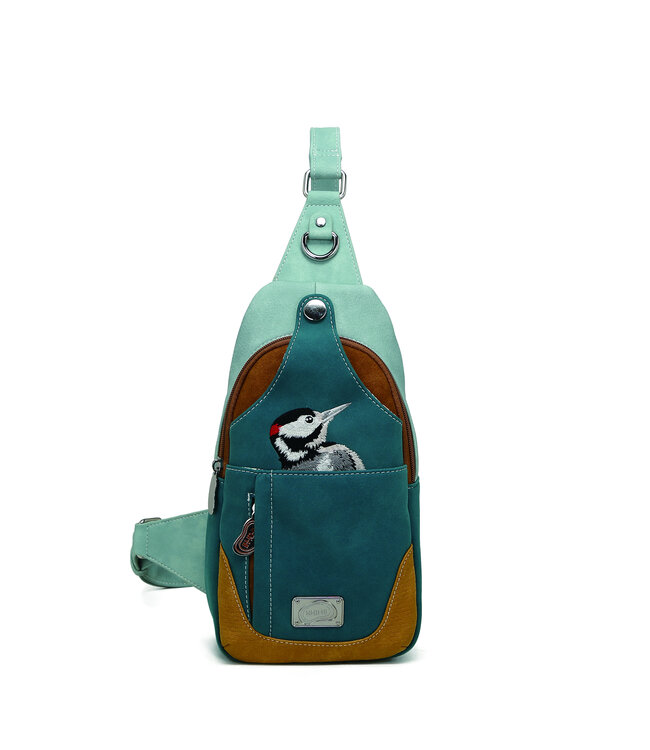 Hi-di-hi •• Backpack Carol | Light blue, Petrol
