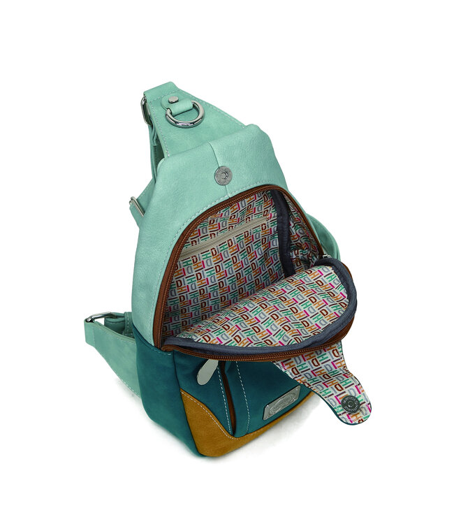 Hi-di-hi •• Backpack Carol | Light blue, Petrol