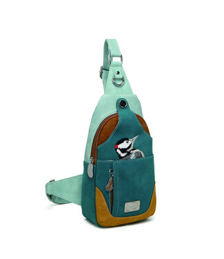 Hi-di-hi •• Backpack Carol | Light blue, Petrol