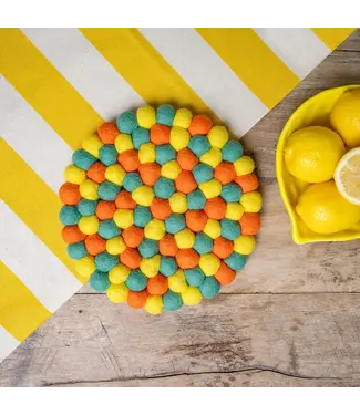 SJAAL MET VERHAAL  •• Onderzetter 20 cm | Summer days