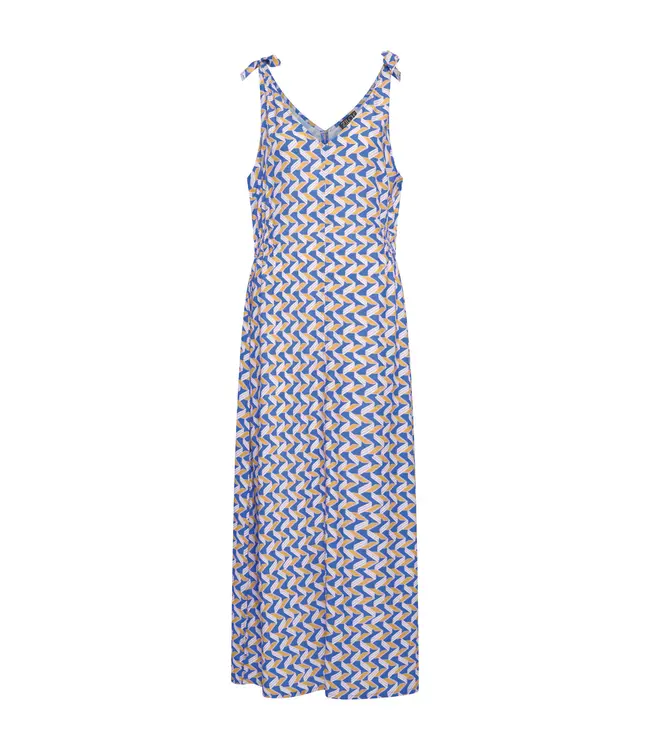 ZILCH •• Dress Buttons | Graphic Dazzling Blue
