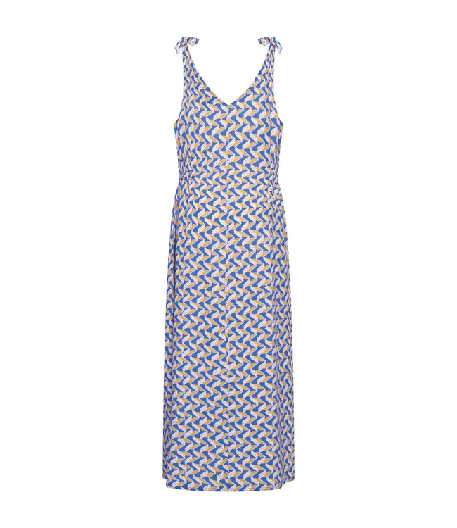 ZILCH •• Dress Buttons | Graphic Dazzling Blue
