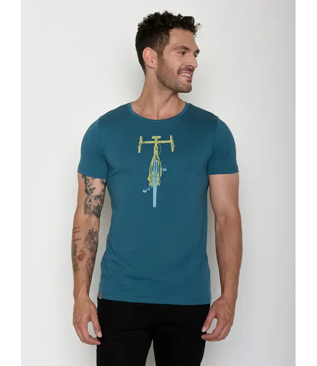 GREENBOMB •• Bike front stamp guide | Blue Stone