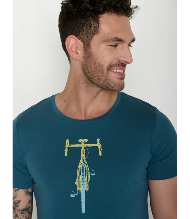 GREENBOMB •• Bike front stamp guide | Blue Stone