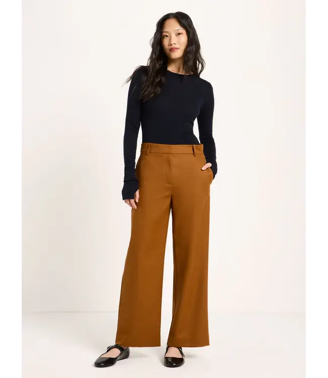 LANIUS •• Cropped Trousers GOTS | Copper