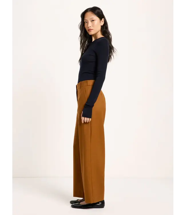 LANIUS •• Cropped Trousers GOTS | Copper