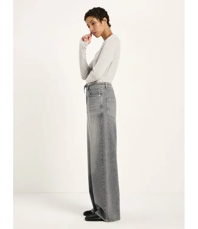 LANIUS •• Loose Jeans Coast GOTS | Light Grey Denim
