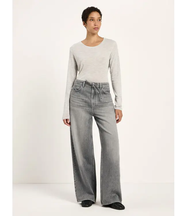 LANIUS •• Loose Jeans Coast GOTS | Light Grey Denim