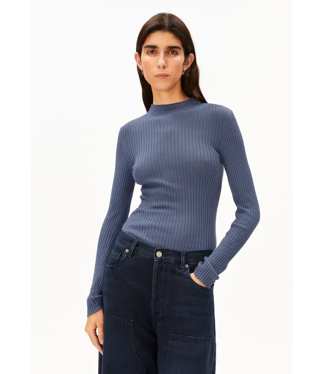 ARMEDANGELS •• ALAANIA knit sweater | Dusty Moon