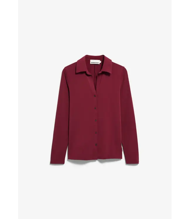 ARMEDANGELS •• NALAANNIA Blouse | Velvet red