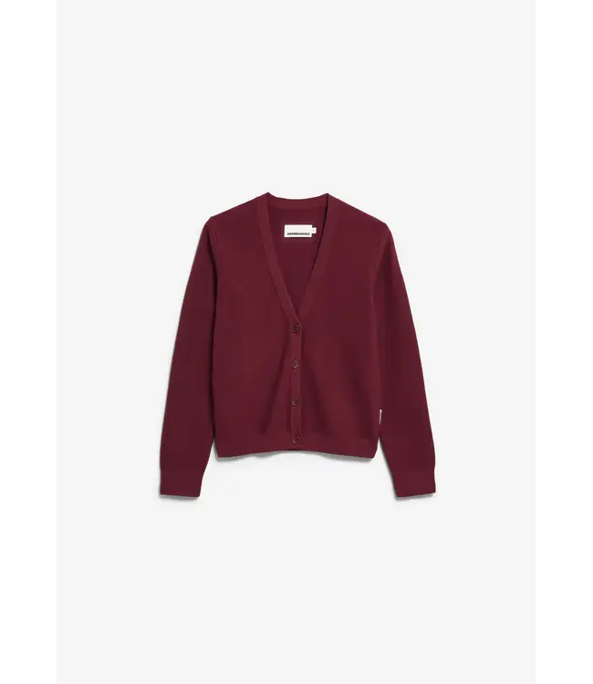 ARMEDANGELS •• Menaal Links Links Cardigan | Velvet Red