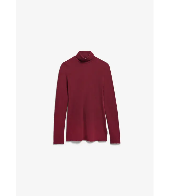 ARMEDANGELS •• Grazilianaa Soft Longsleeve | Velvet Red