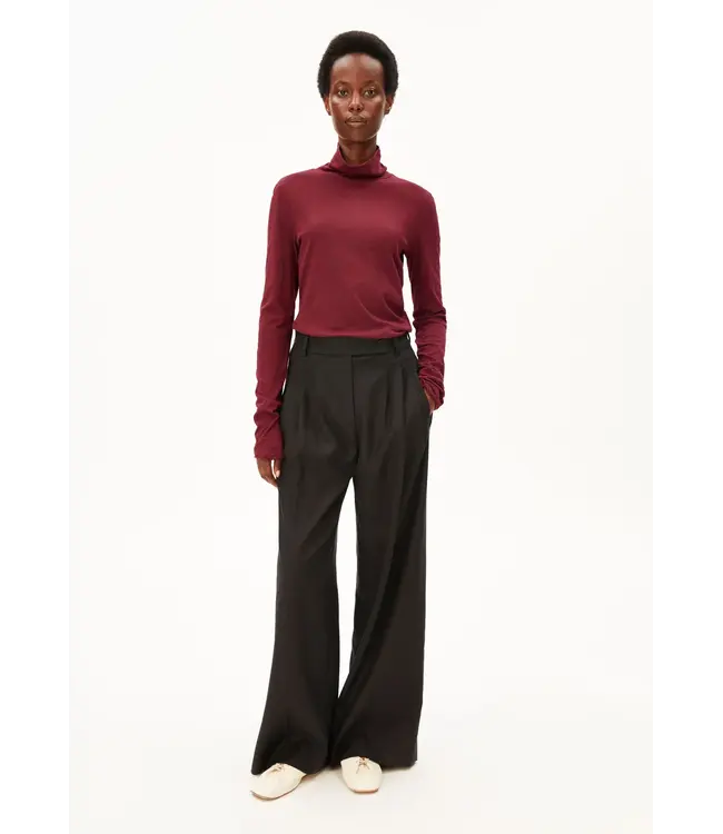 ARMEDANGELS •• Grazilianaa Soft Longsleeve | Velvet Red