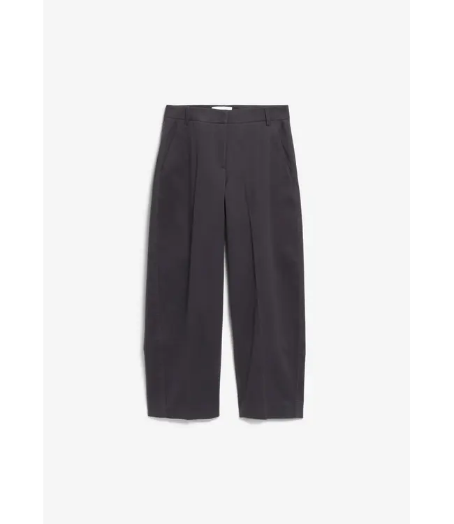 ARMEDANGELS •• Barrel leg twill Pant | Dark Steel