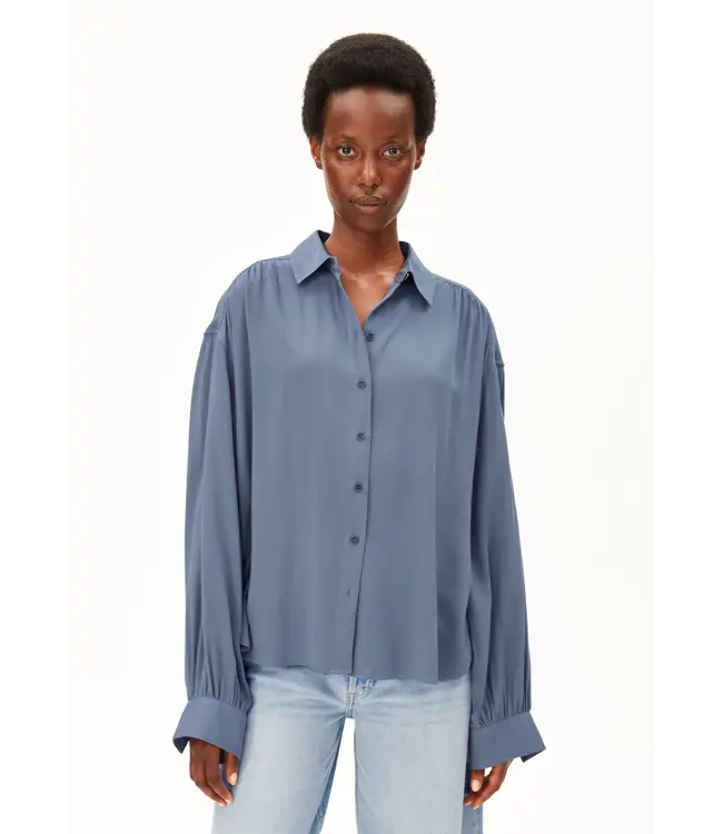 ARMEDANGELS •• Efinaraa Ecovero Blouse | Dusty Moon