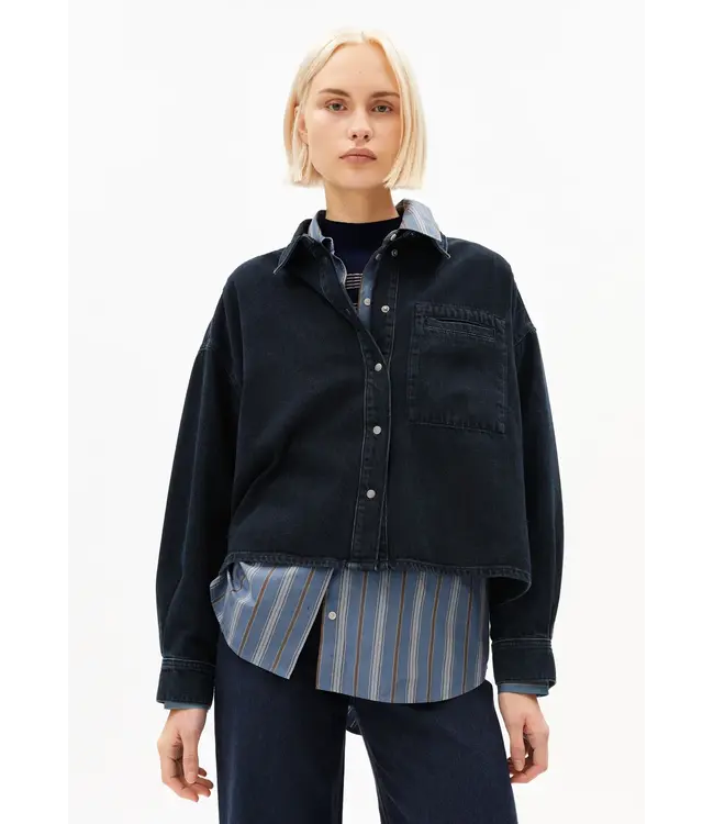 ARMEDANGELS •• Nalaani Denim Blouse | Rinse