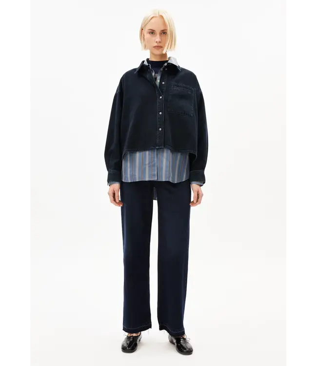 ARMEDANGELS •• Nalaani Denim Blouse | Rinse