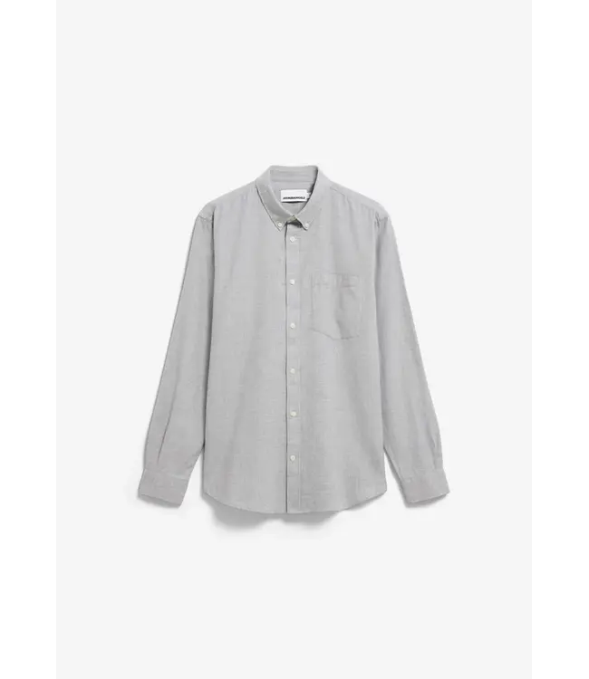 ARMEDANGELS •• Araamo Flannel Shirt | Silver Melange