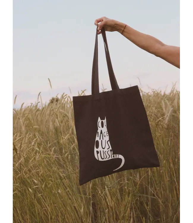 LANIUS •• Statement bag TCC GOTS | Black
