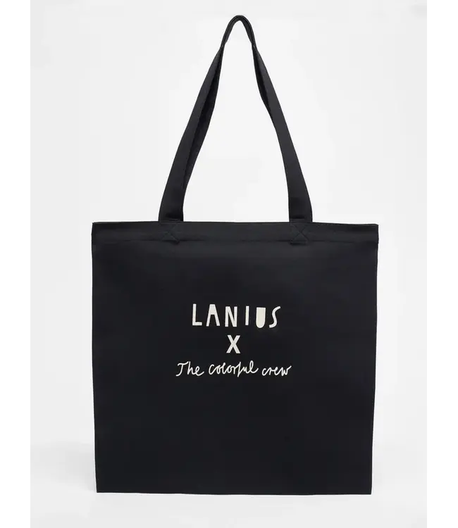 LANIUS •• Statement bag TCC GOTS | Black