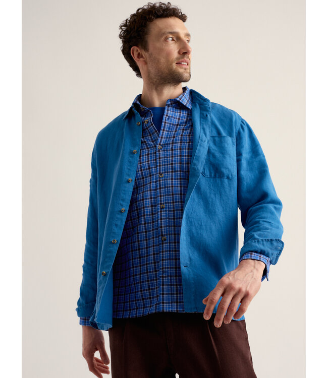 SEASALT CORNWALL •• Men's Banyan Shirt | Kelynack Splash