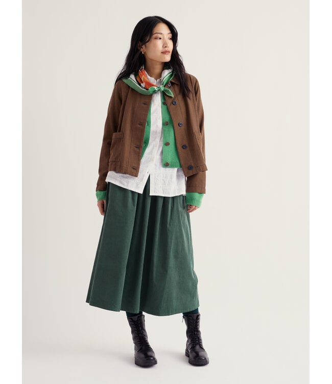 SEASALT CORNWALL •• Carnon Downs Jacket | Forest Garden Claystone