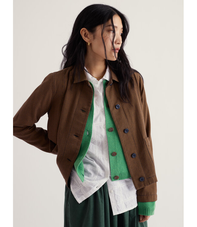 SEASALT CORNWALL •• Carnon Downs Jacket | Forest Garden Claystone