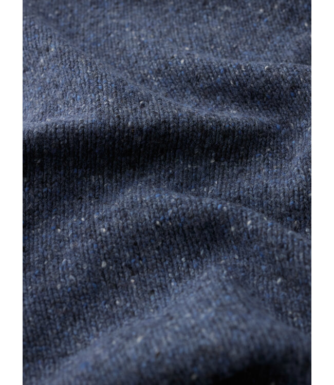 SEASALT CORNWALL •• Wild Bilberry Knitted Triangle Scarf | Squall