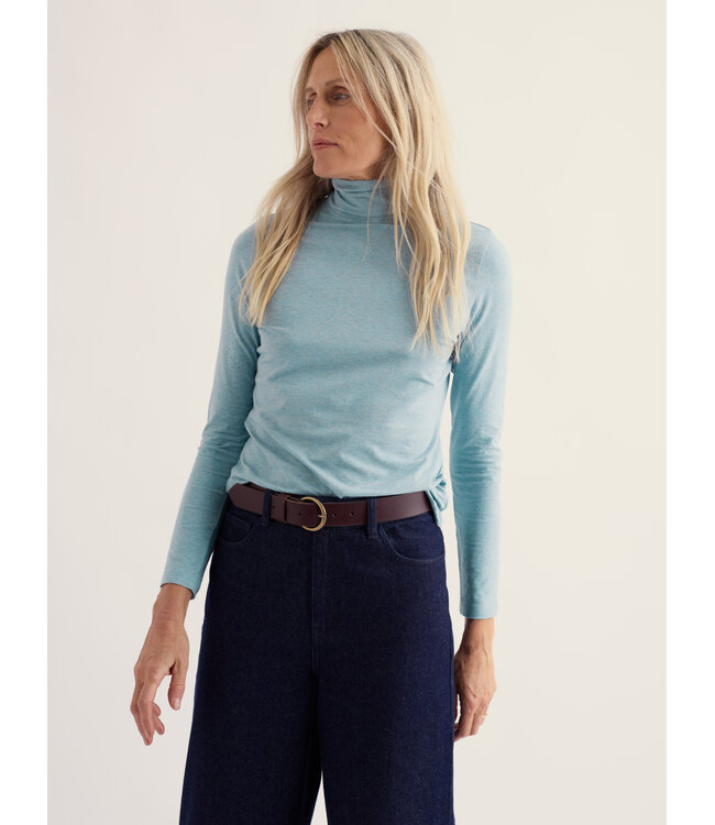 SEASALT CORNWALL •• Landing Top Rollneck | Lichen