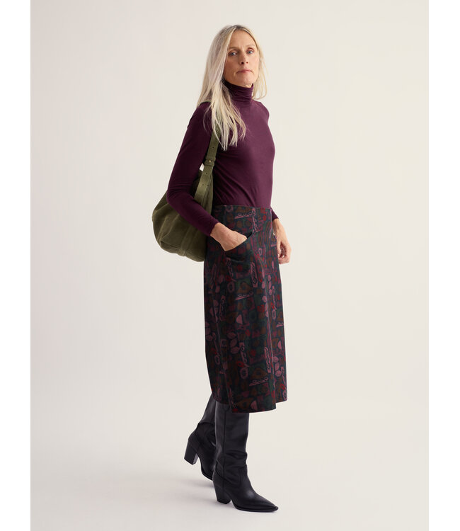 SEASALT CORNWALL •• Landing Top Rollneck | Dark Hellebore