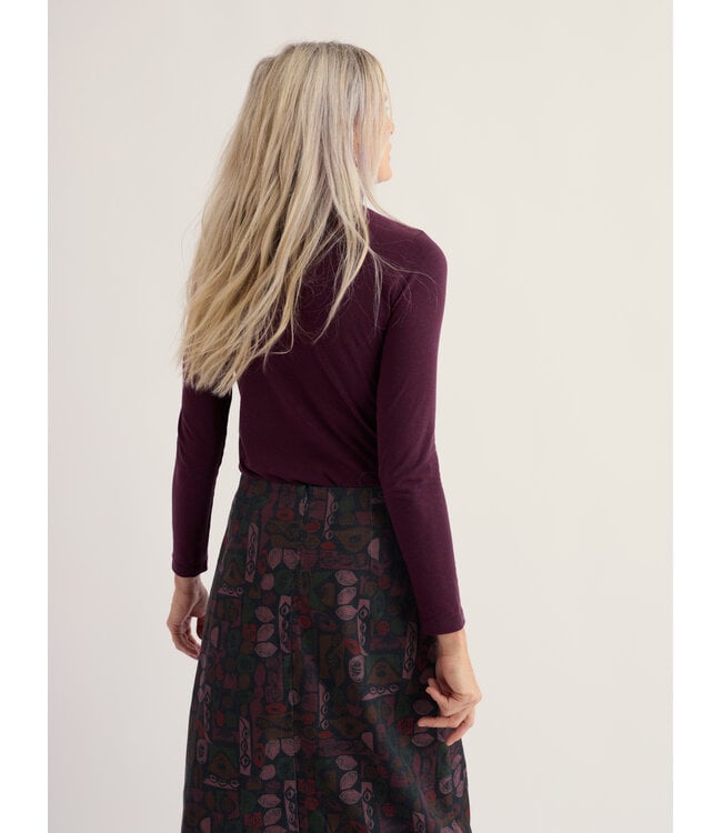 SEASALT CORNWALL •• Landing Top Rollneck | Dark Hellebore