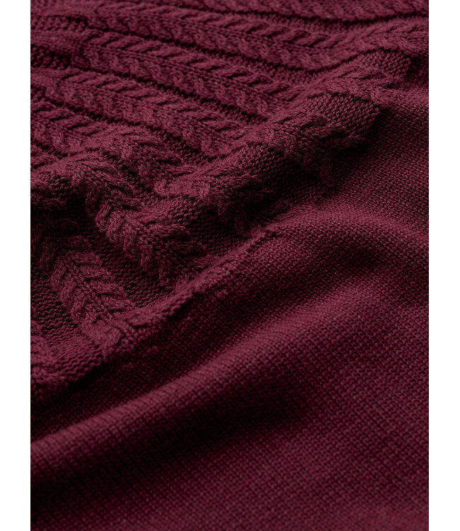 SEASALT CORNWALL •• Stone Chat Jumper | Plum Berry