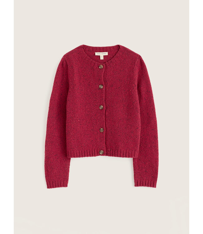 SEASALT CORNWALL •• Dawson Pick Cardigan Merino | Dahlia